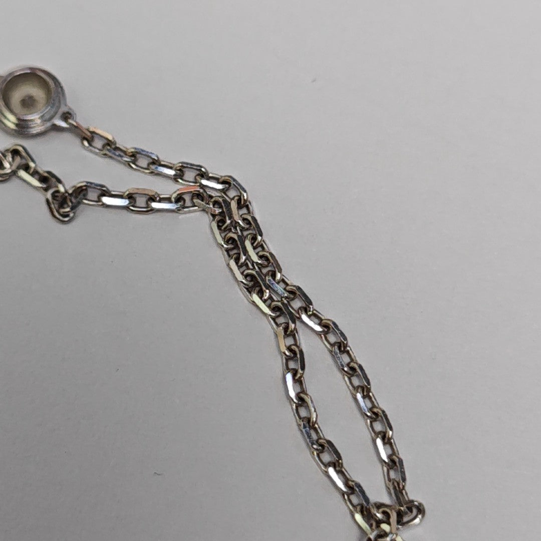 CARTIER D'AMOUR 18k White Gold Silver Bracelet