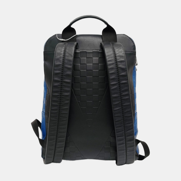 AVENUE Damier Calfskin Blue