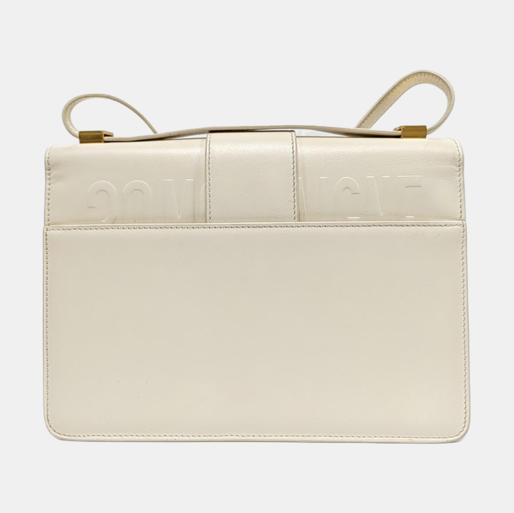 Authenticated pre-owned  30 Montaigne Calfskin Yellow - Shoulder Bag at Looply