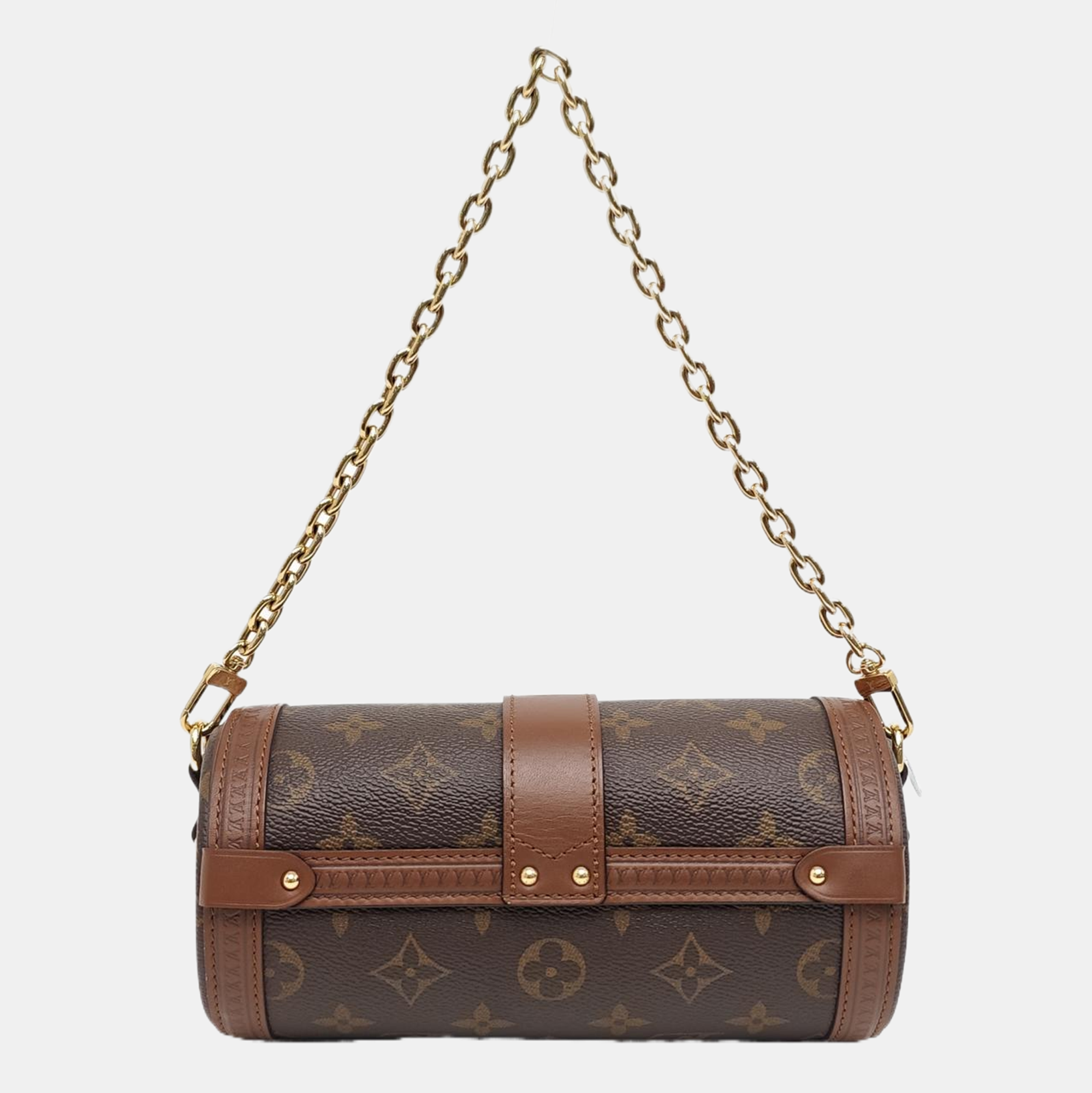 PAPILLON 19 Monogram Coated Canvas Brown