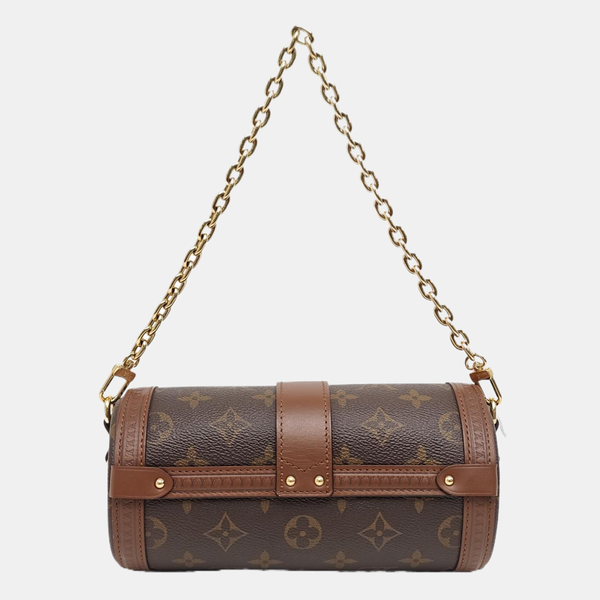 PAPILLON 19 Monogram Coated Canvas Brown
