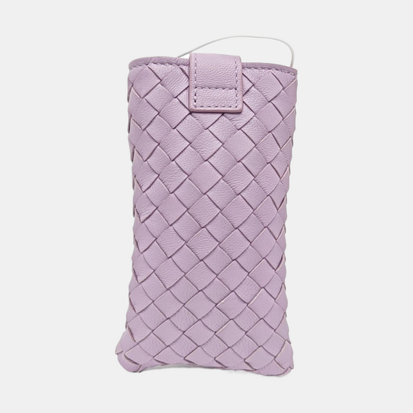Calfskin Clutch Purple