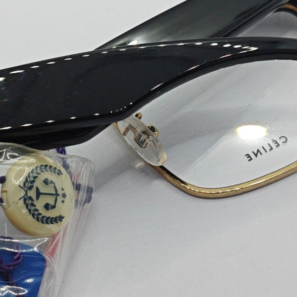 Synthetic Eyeglasses Black