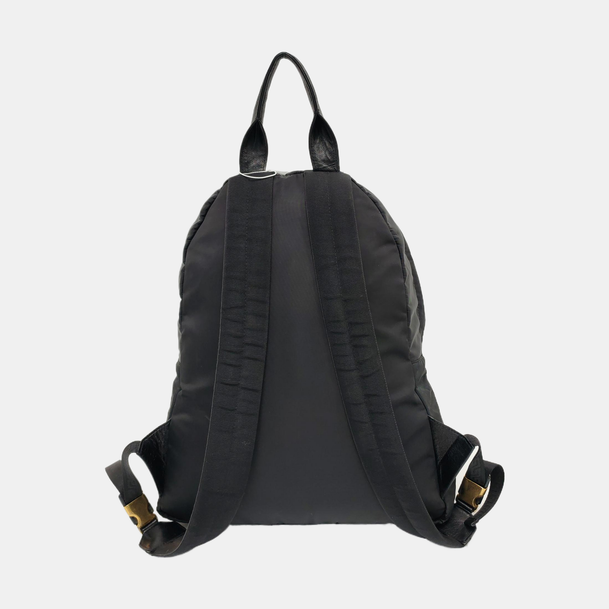 Fabric Backpack Black