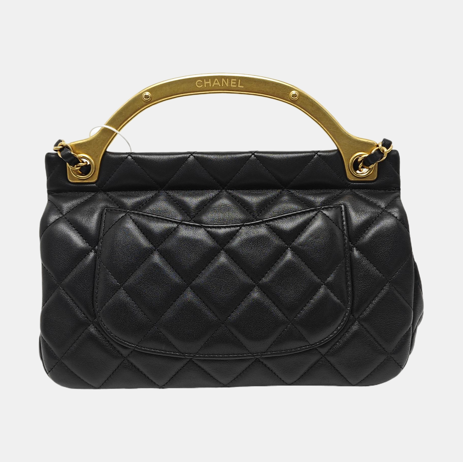 Quilted Lambskin Small Black