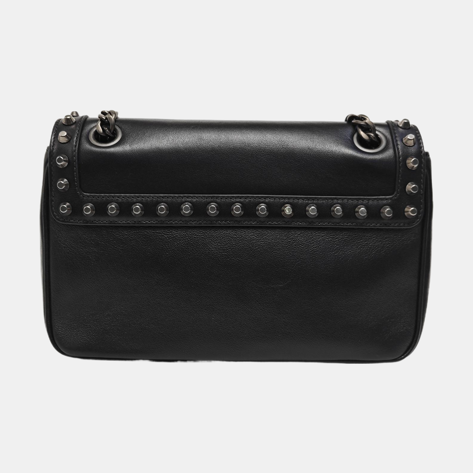 Calfskin Crossbody Bag Black