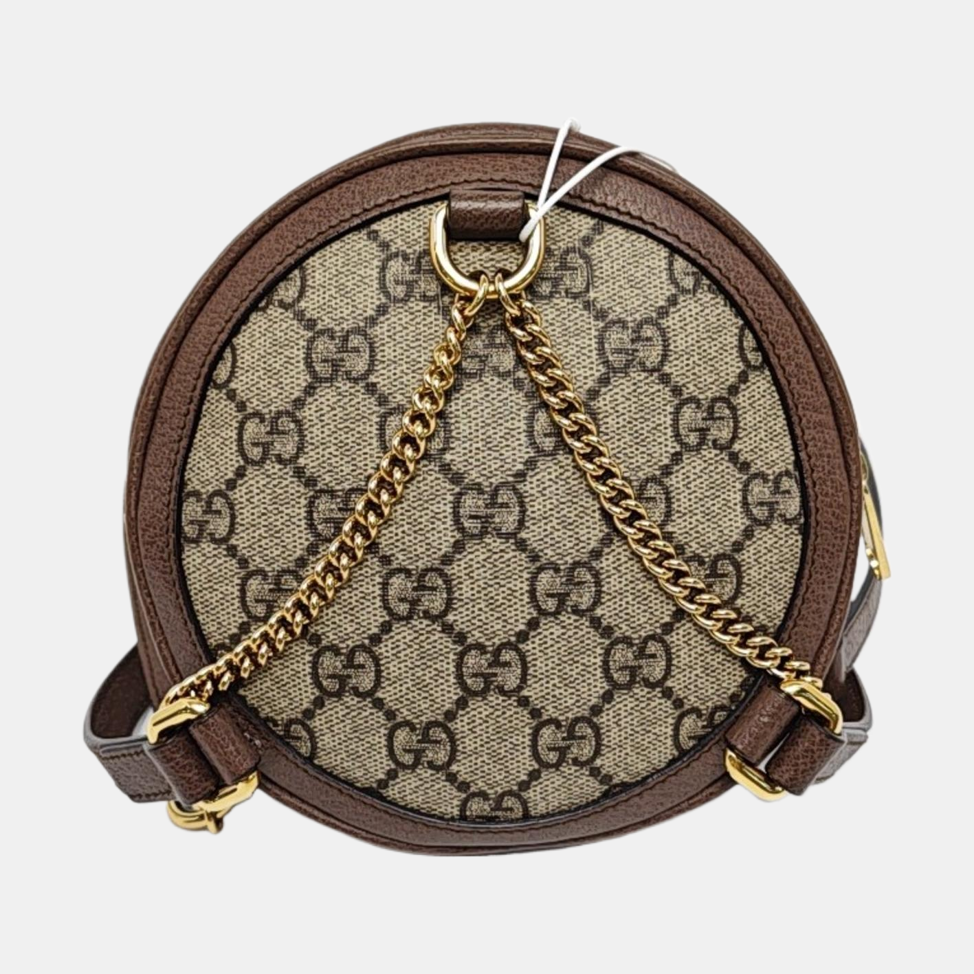 Ophidia Mini Monogram Coated Canvas Beige