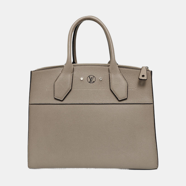 CITY STEAMER MM Calfskin Gray