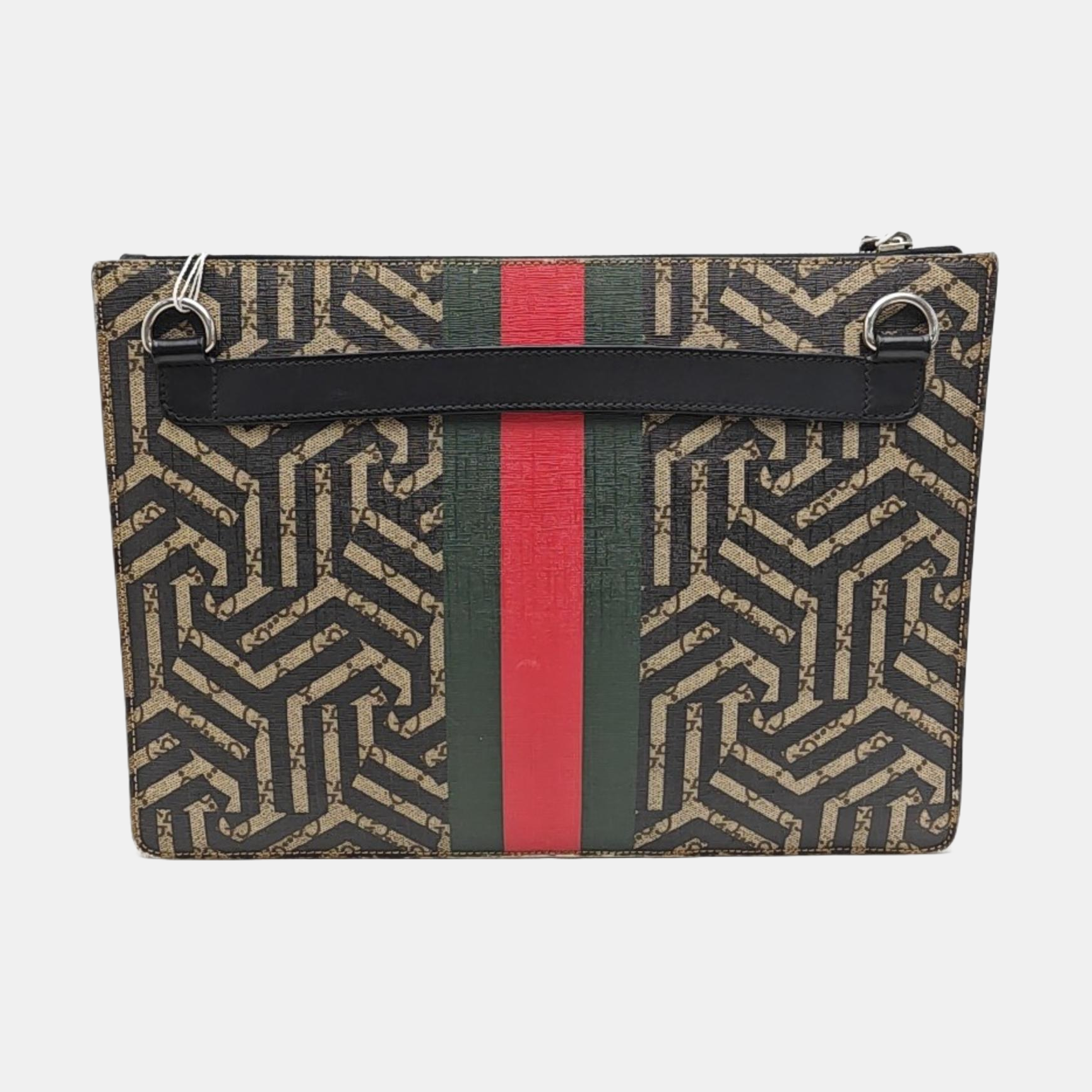 GG Supreme Monogram Coated Canvas Multicolor