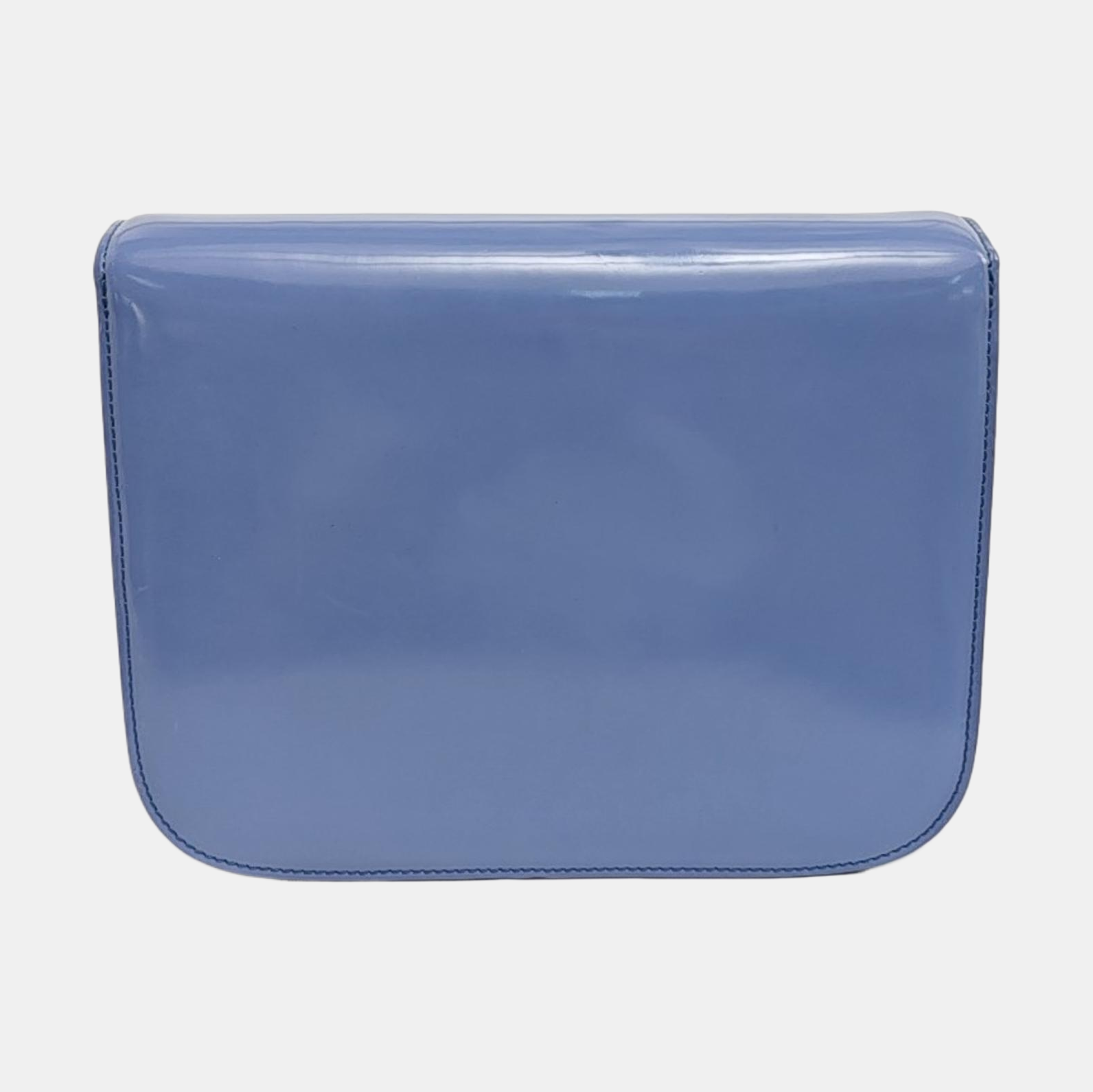CLASSIC BOX Medium Calfskin Blue
