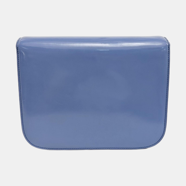 CLASSIC BOX Medium Calfskin Blue