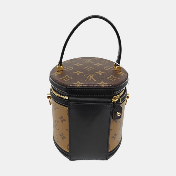 CANNES PM Monogram Coated Canvas Brown