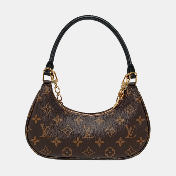 CATCHY PM Monogram Coated Canvas Brown