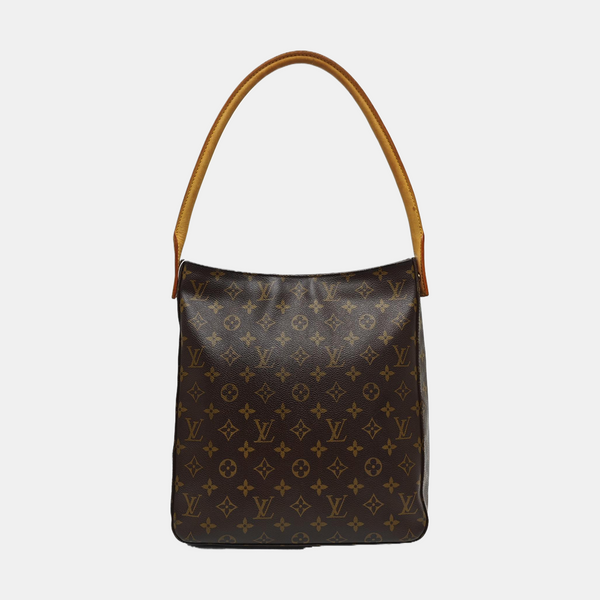 LOOPING GM Monogram Coated Canvas Brown