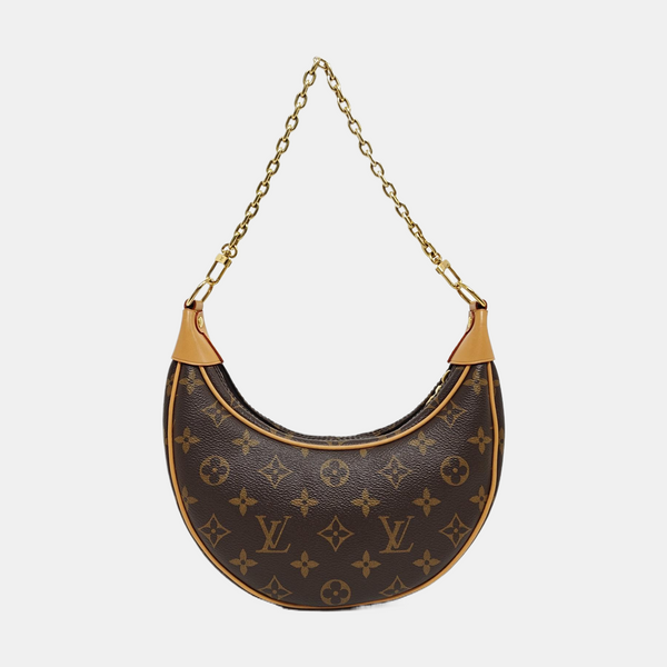 LOOP Monogram Coated Canvas Brown