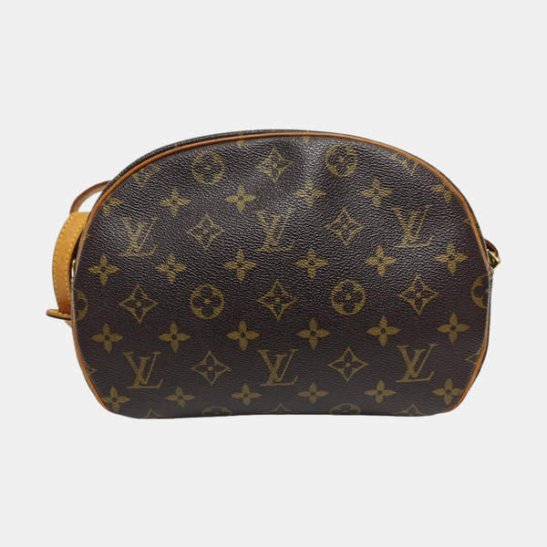 BLOIS PM Monogram Coated Canvas Brown