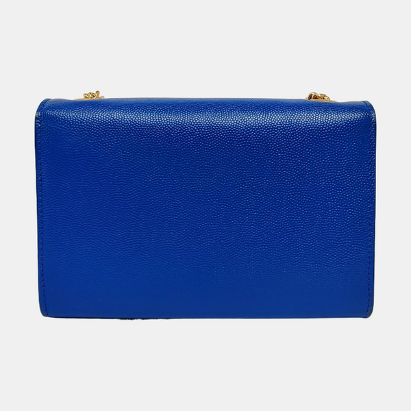 Authenticated pre-owned  KATE Mini Calfskin Blue - Shoulder Bag at Looply