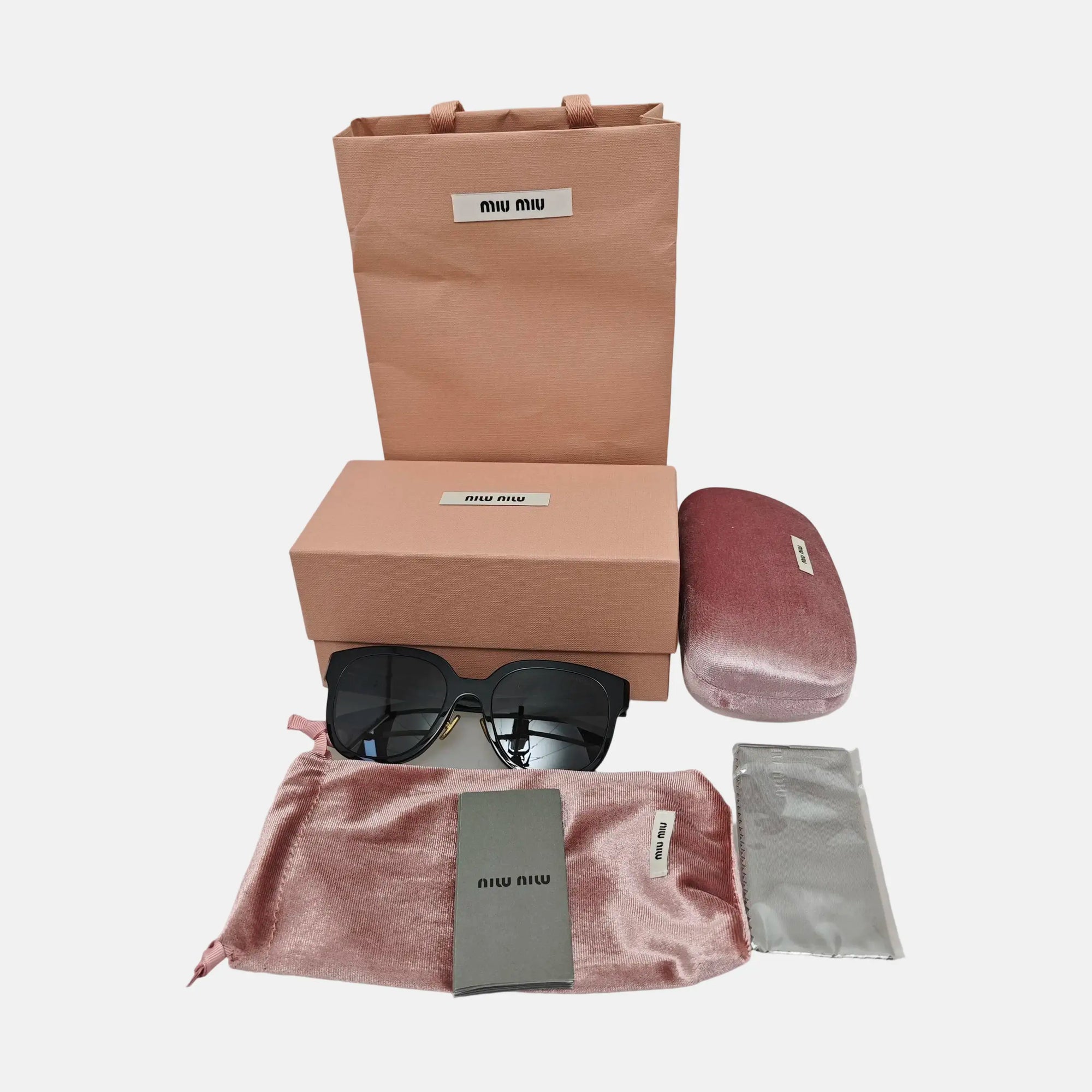Synthetic Sunglasses Black