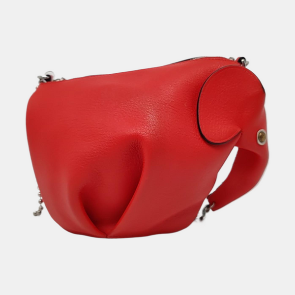 Animals Calfskin Red