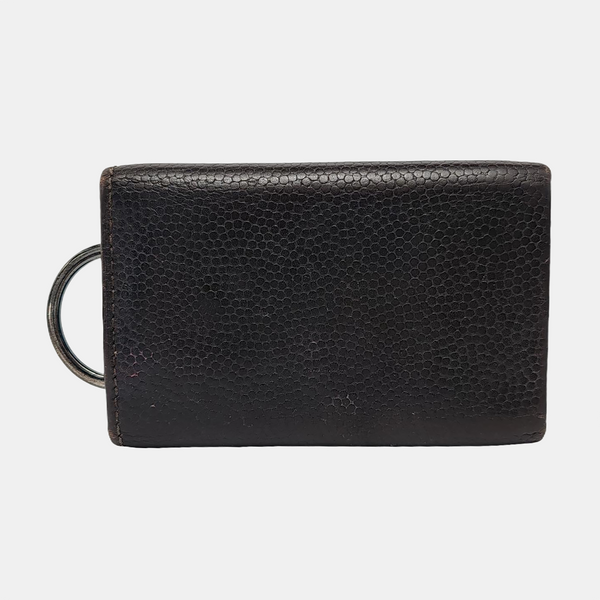 Calfskin Key Pouch Brown