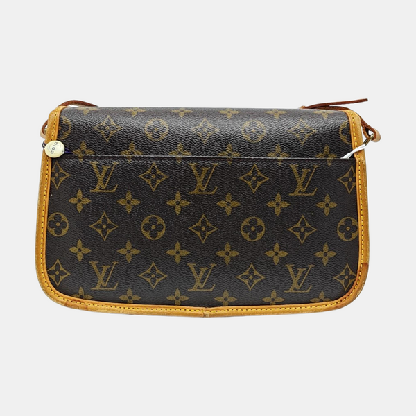 SOLOGNE PM Monogram Coated Canvas Brown