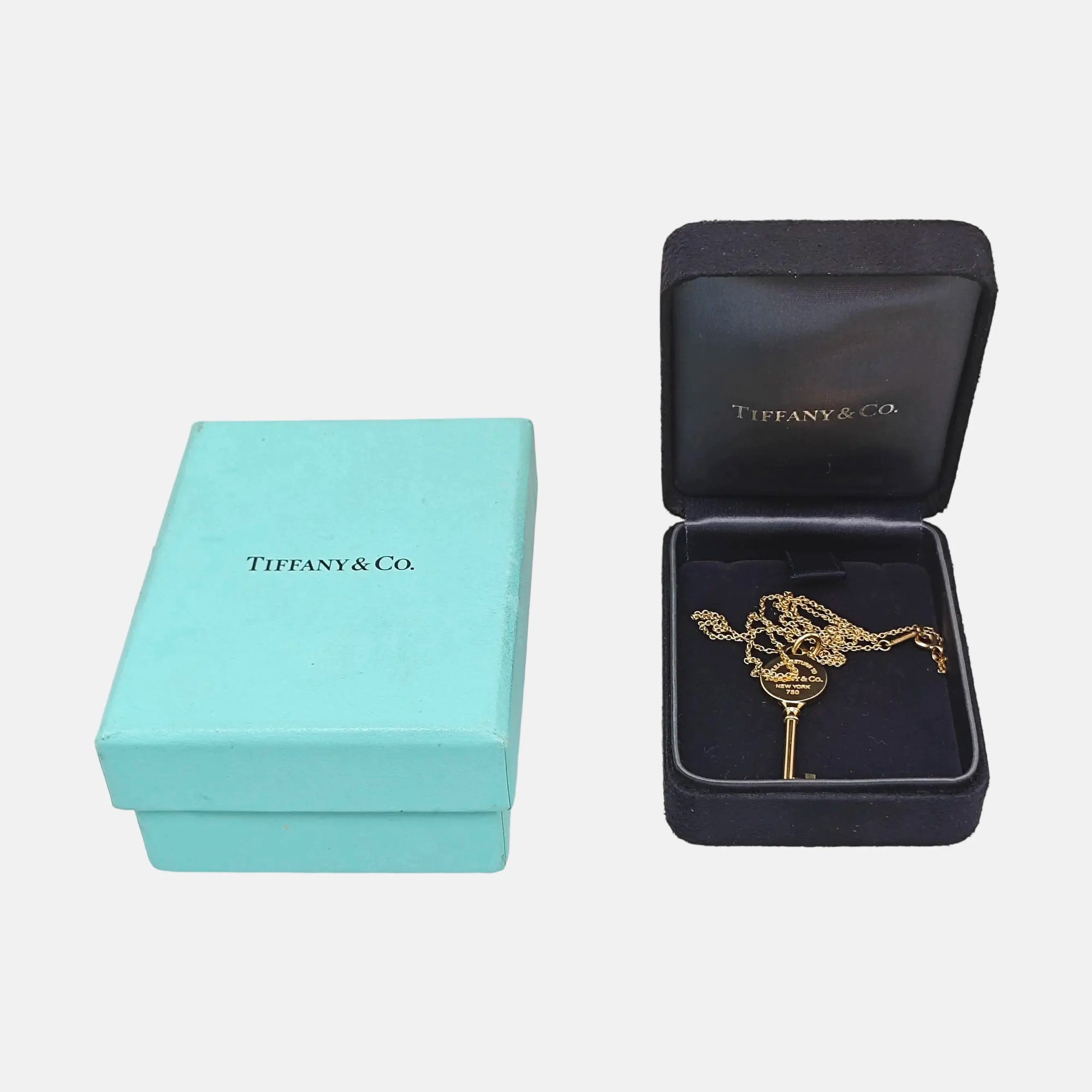 Tiffany Keys 18k Gold Necklace