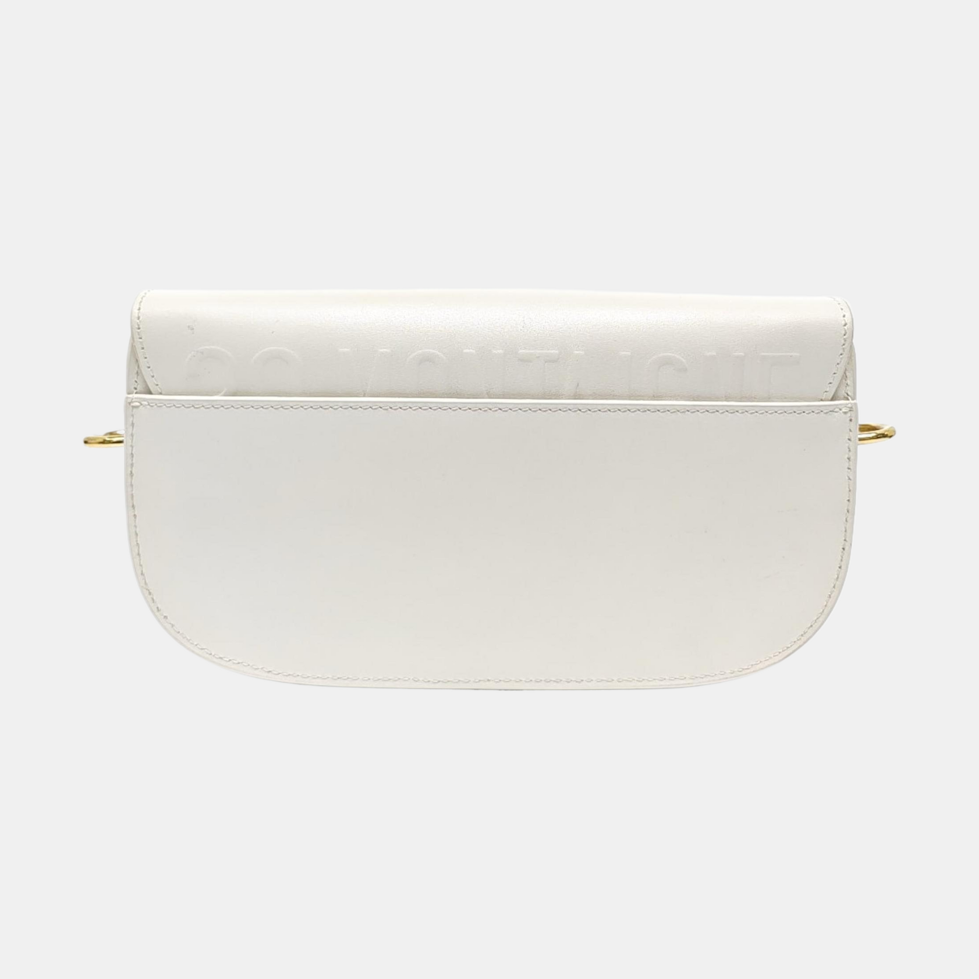 Bobby Medium Calfskin White