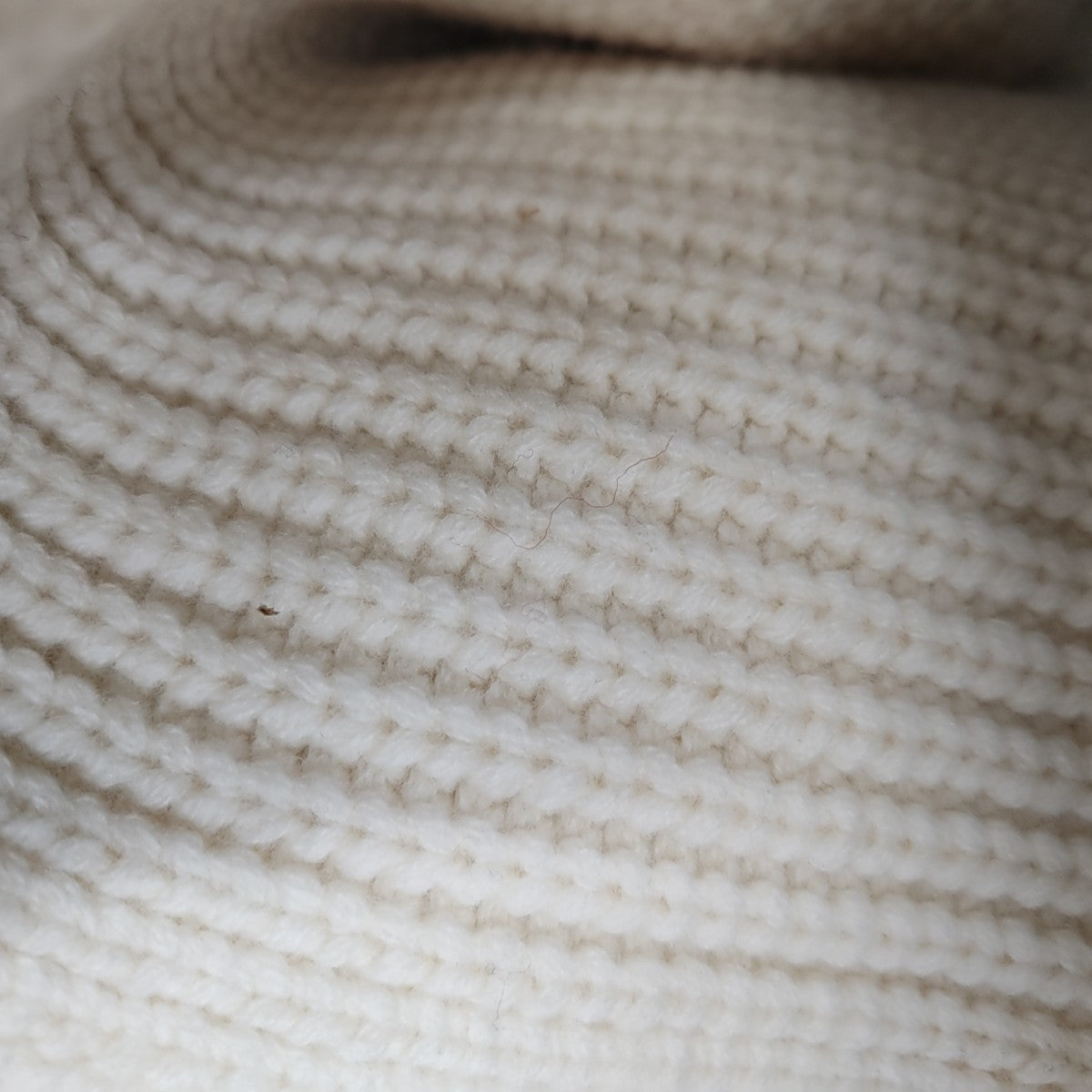 White Wool Scarf