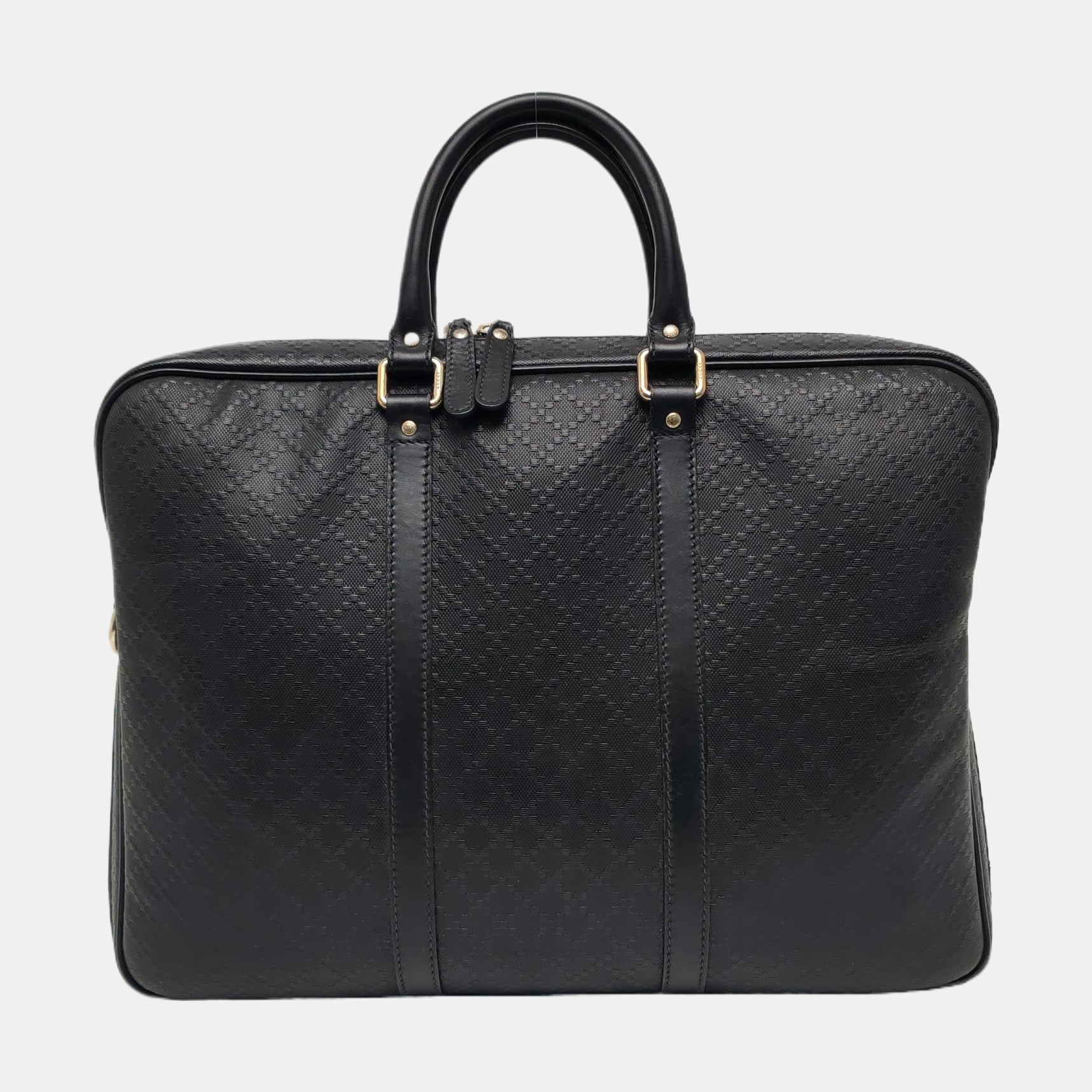 Diamante Quilted Calfskin Black