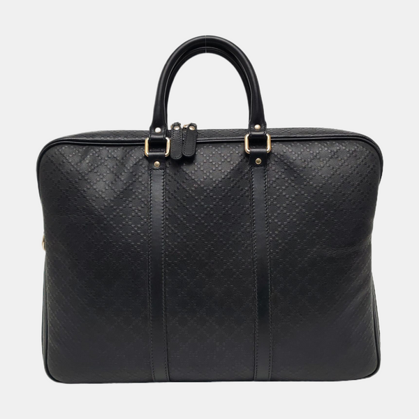 Diamante Quilted Calfskin Black