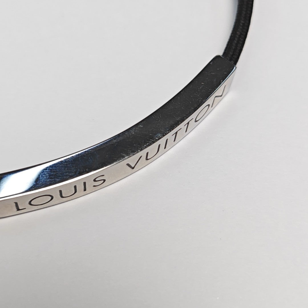 SPACE LV Metal Black Bracelet