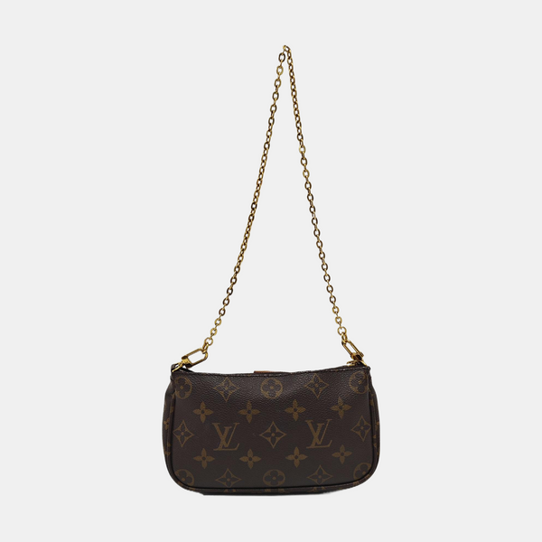 MULTI Monogram Coated Canvas Brown