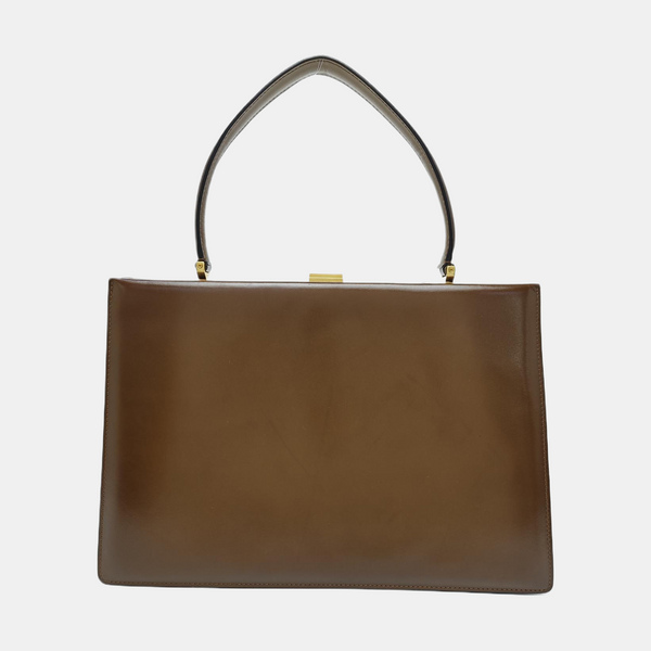 CLASP Medium Calfskin Brown