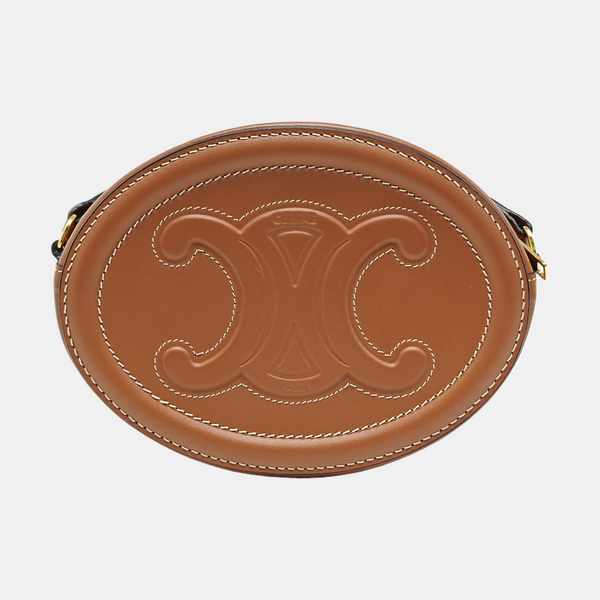 TRIOMPHE Small Calfskin Brown