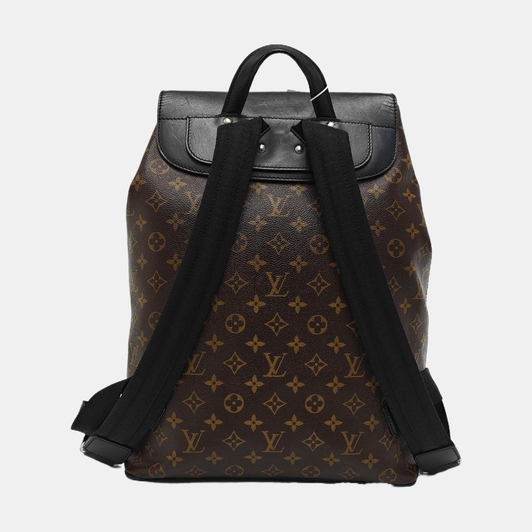 PALK Monogram Coated Canvas Brown
