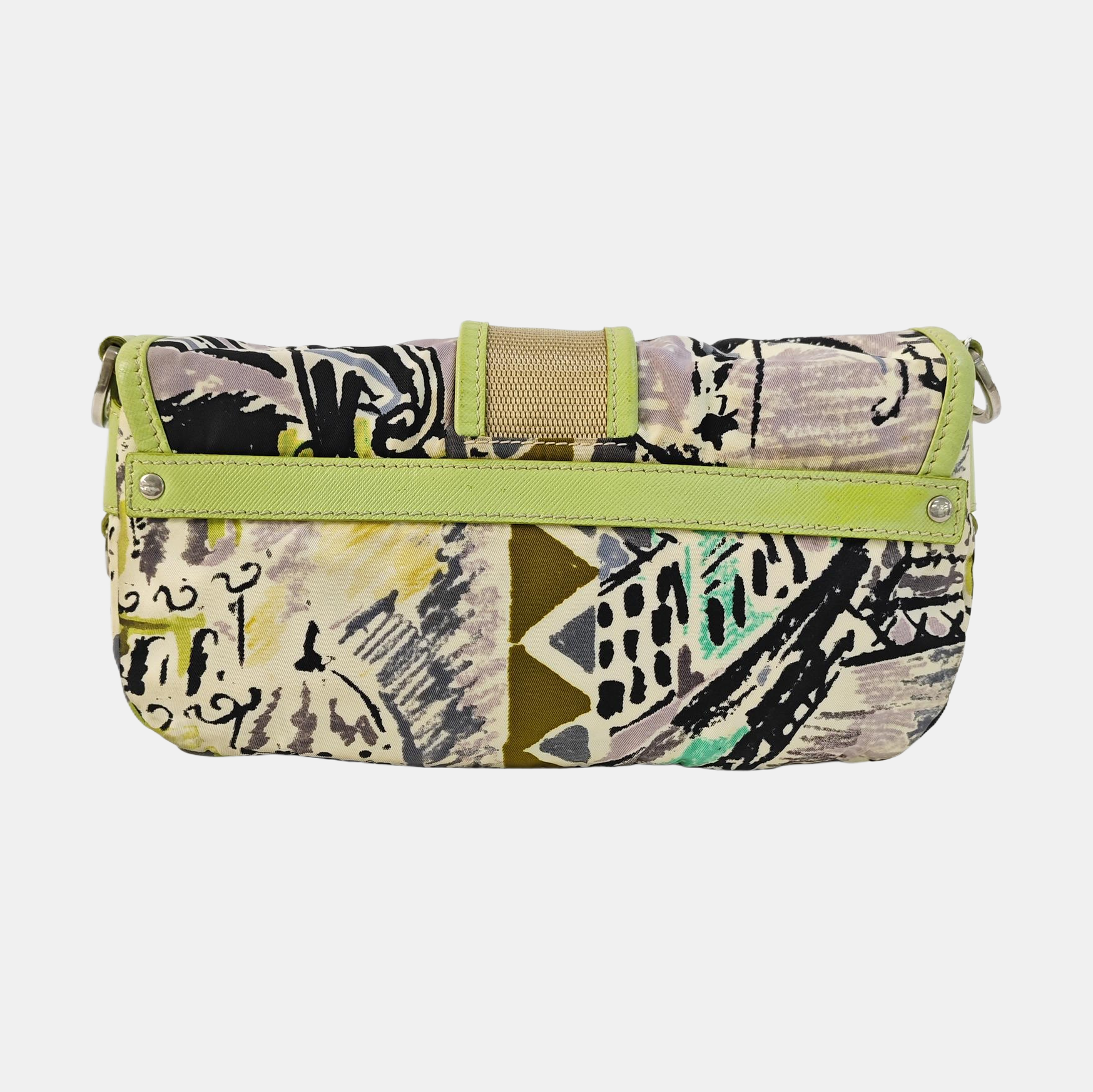 Nylon Shoulder Bag Multicolor