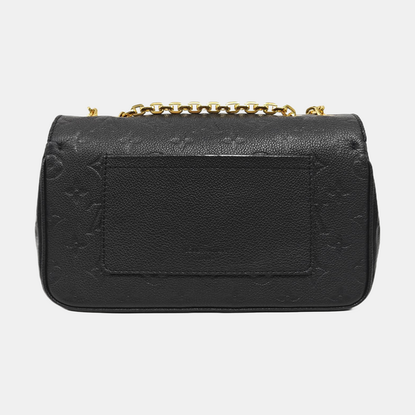MARCEAU Monogram Calfskin Black
