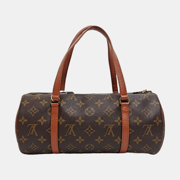 PAPILLON Monogram Coated Canvas Brown