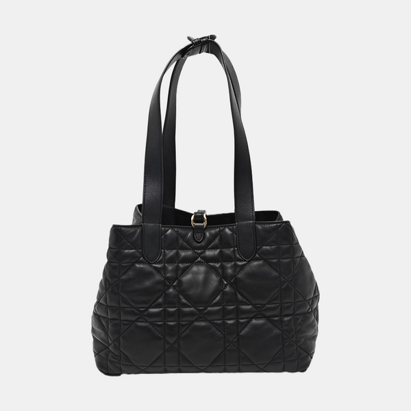 Toujours Medium Cannage Calfskin Black
