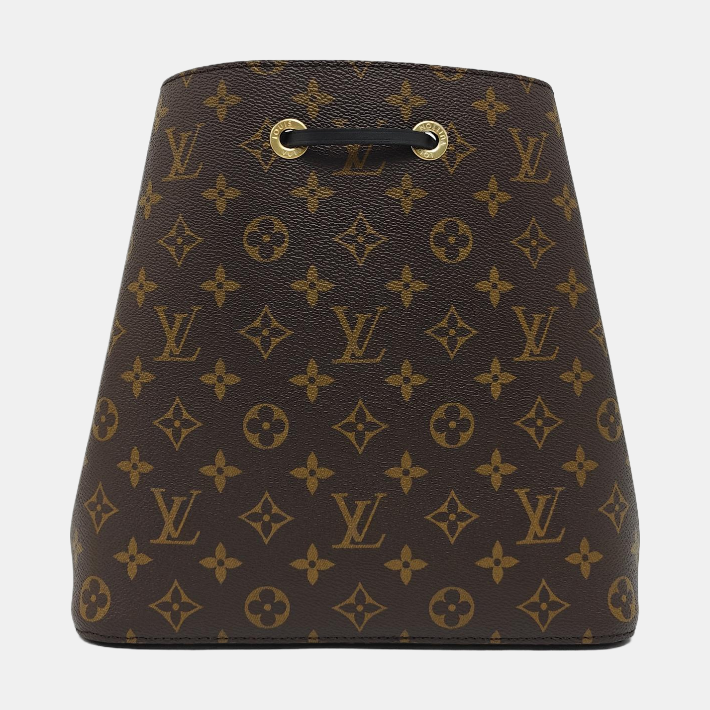 NÉONOÉ MM Monogram Coated Canvas Brown