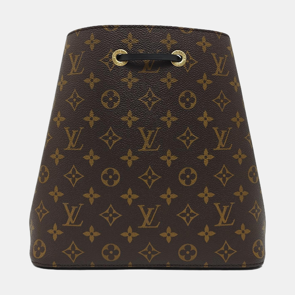 NÉONOÉ MM Monogram Coated Canvas Brown