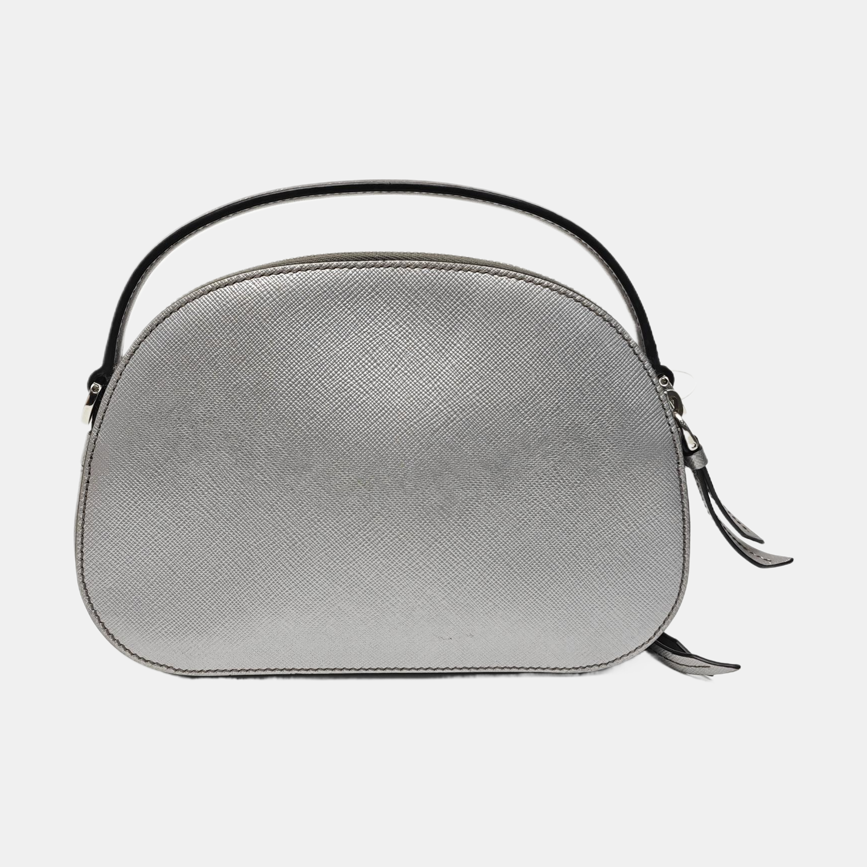 Odette Saffiano Calfskin Silver