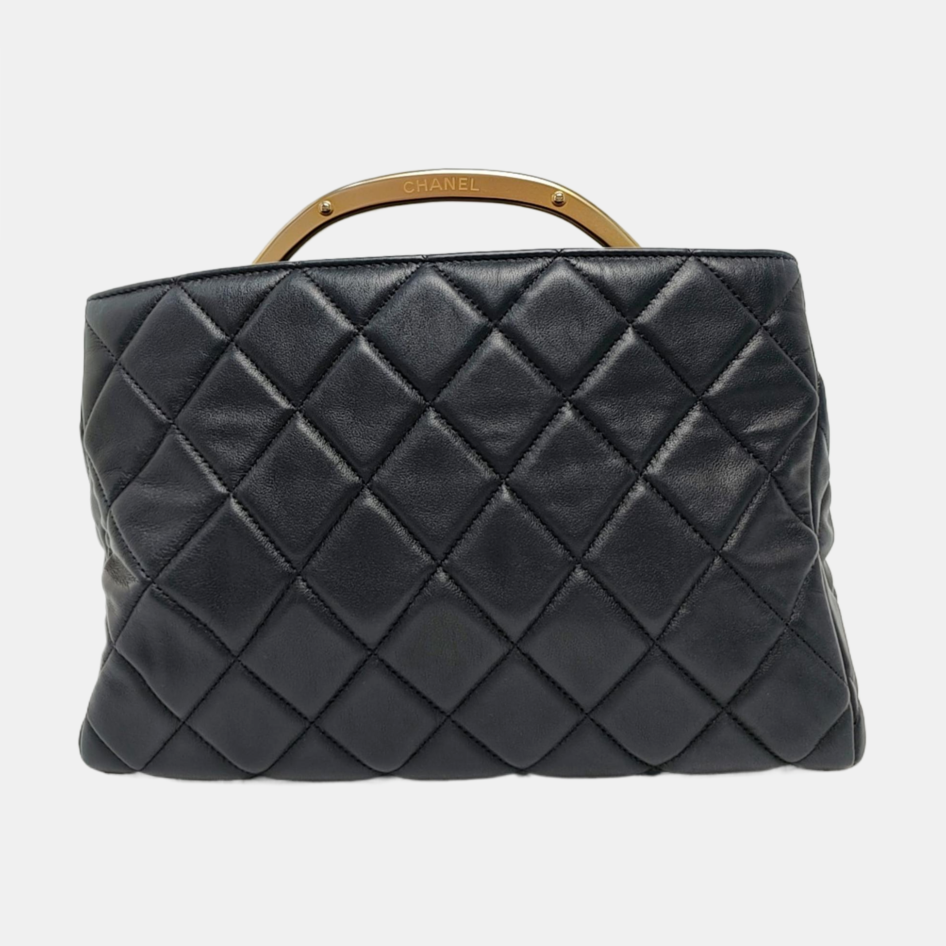 Quilted Calfskin Black