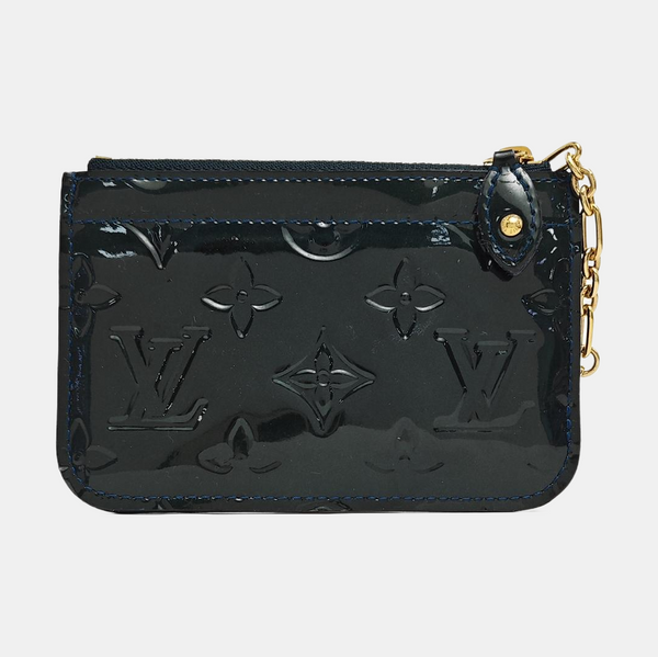 Patent Leather Coin Purse Green