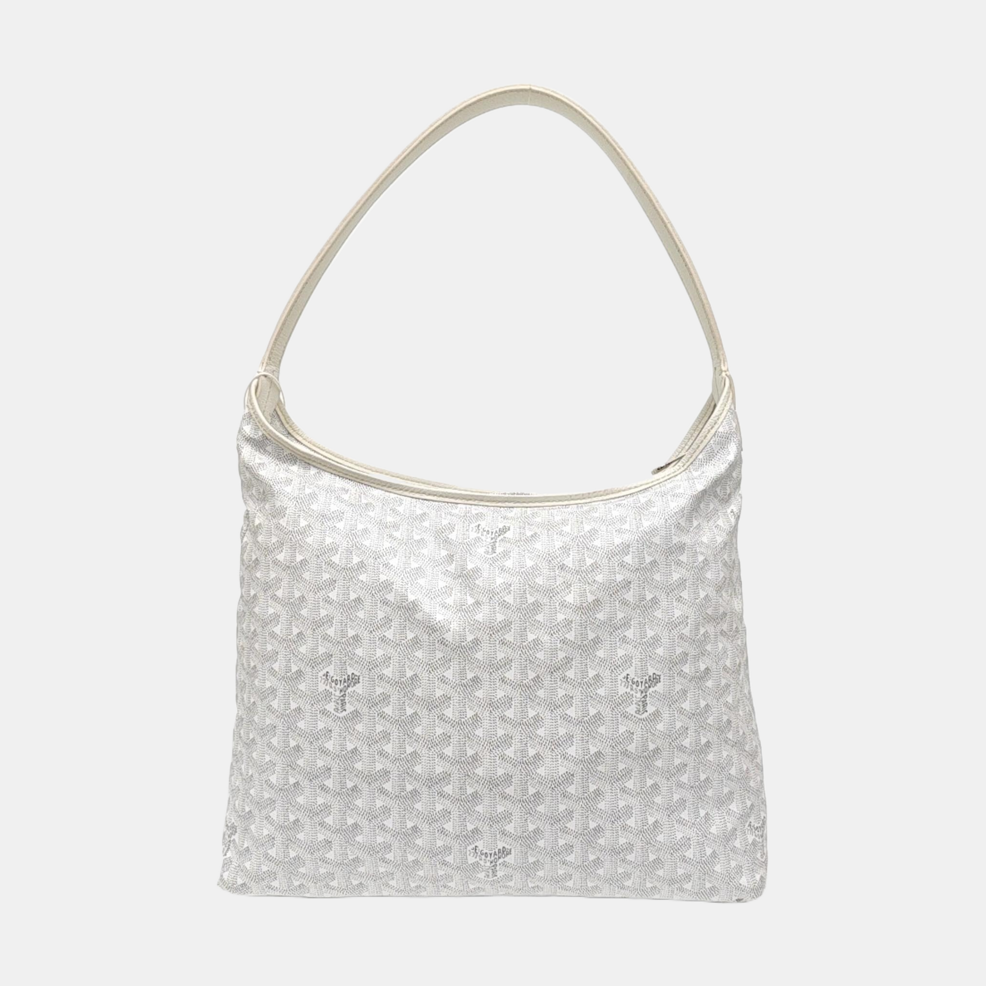 Hobo Coated Canvas White