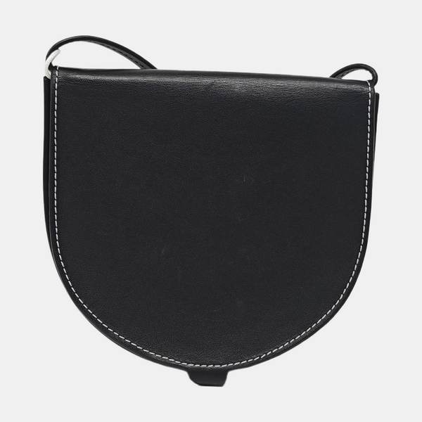 Heel Small Calfskin Black