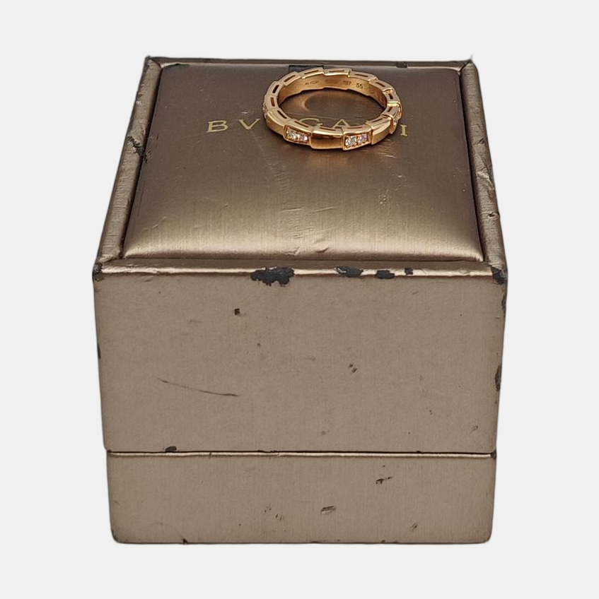 SERPENTI 18k Rose Gold Ring EU 55
