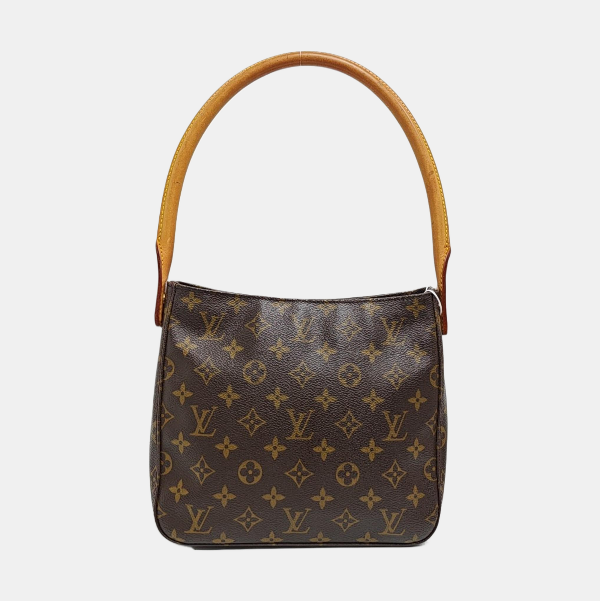 LOOPING MM Monogram Coated Canvas Brown