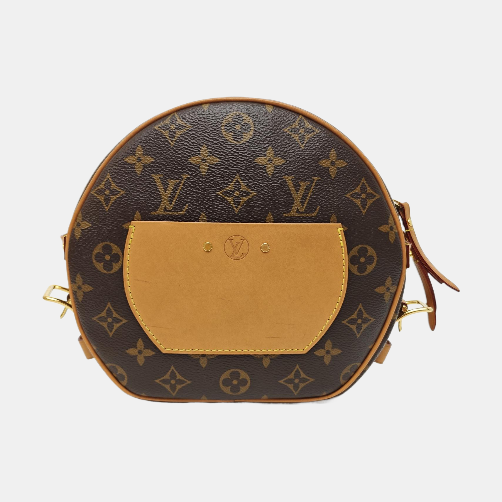 BOITE CHAPEAU MM Monogram Coated Canvas Brown