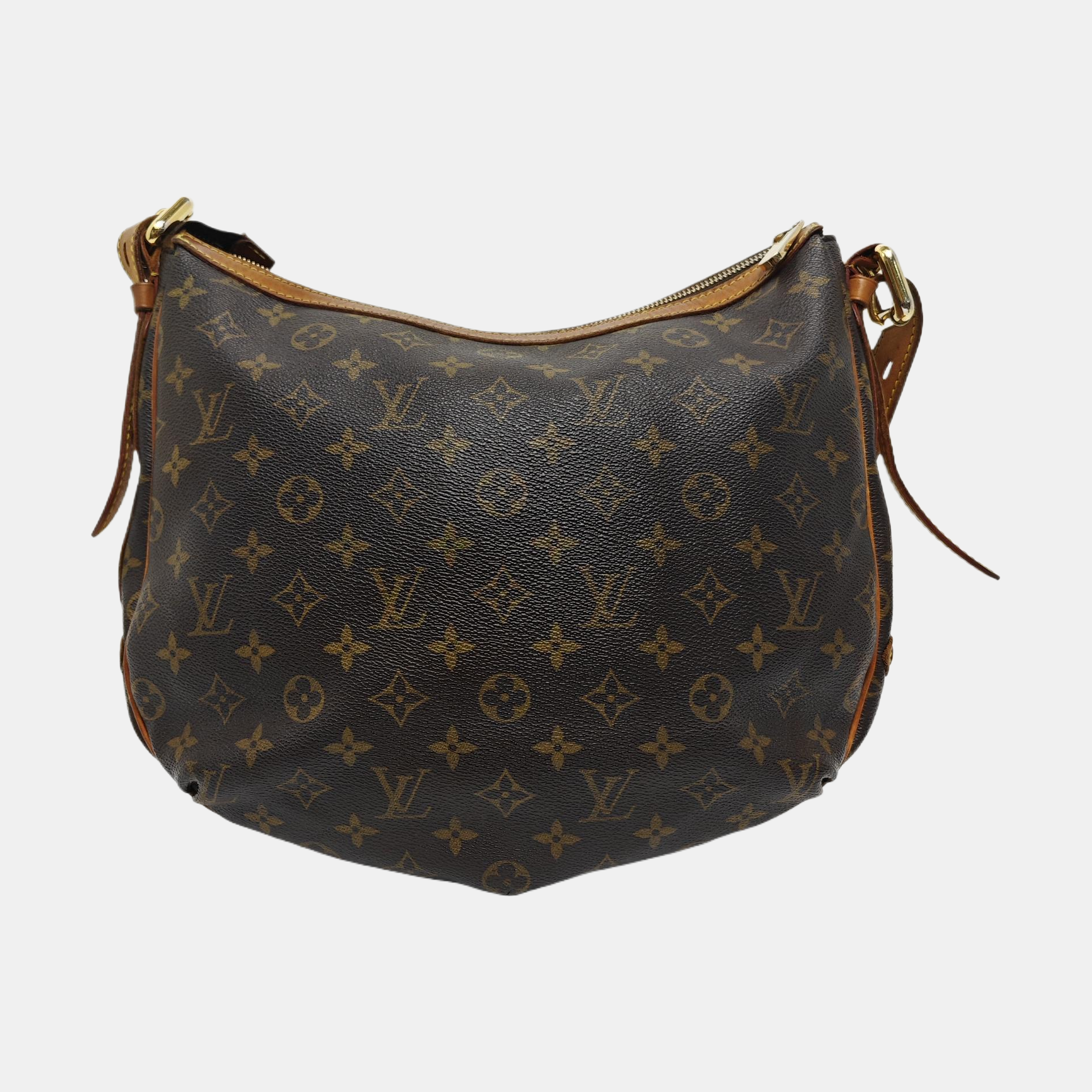 TULUM GM Monogram Coated Canvas Brown